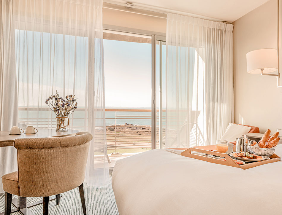 Zimmer mit Meerblick im Sofitel Quiberon, Frankreich