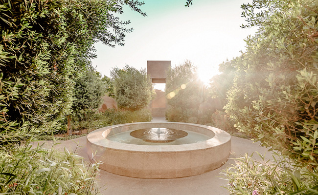 Jungbrunnen im Zulal Wellness Resort by Chiva, Katar