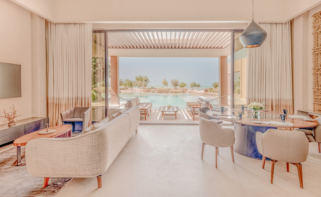 Serenity Qataf Suite im Zulal Wellness Resort by Chiva-Som